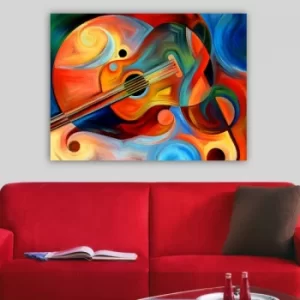 Image of 225928465_70100 Multicolor Decorative Canvas Painting