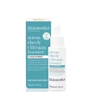 Image of this works Stress Check CBD Skin Booster