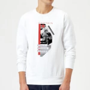 Image of Star Wars Captain Phasma Sweatshirt - White - L