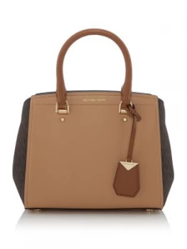 Image of Michael Kors Benning medium messenger bag Multi Coloured