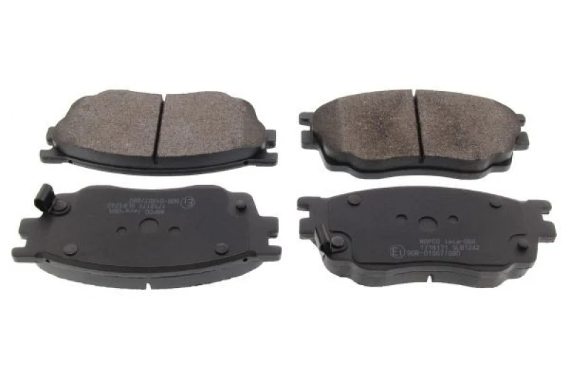 Image of MAPCO 6658 Brake pad set Front Axle, incl. wear warning contact Brake Pad Set,disc brake (402)