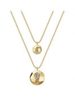 Image of Buckley London Legacy Pendant Duo Necklace, Silver, Women