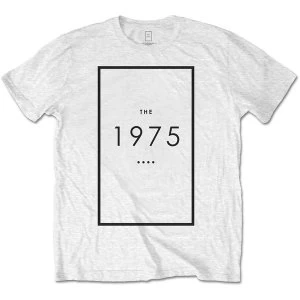 image of The 1975 - Original Logo Mens Large T-Shirt - White