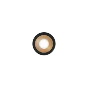 Image of Netlighting Virus Integrated LED Indoor Recessed Downlight Lamp 1 Light Black Go