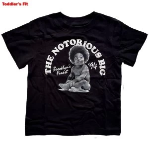 Image of Biggie Smalls - Baby Kids 12 Months T-Shirt - Black