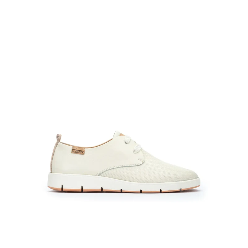 Image of Pikolinos Madrid Leather Shoes White Women 36 (3.5);39 (5.5 to 6);38 (5);37 (4)