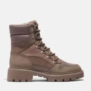 Image of Timberland Cortina Valley Waterproof Warm Lined Boot For Her In Beige Beige, Size 3.5