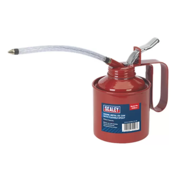 Image of Sealey TP05 Metal Oil Can Flexible Spout 500ml