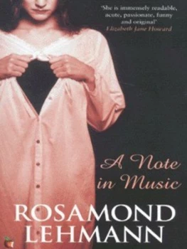 Image of A Note in Music by Rosamond Lehmann Book
