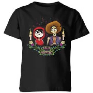 Coco Miguel And Hector Kids T-Shirt - Black - 11-12 Years