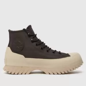 Image of Converse Dark Brown All Star Lugged 2.0 Trainers