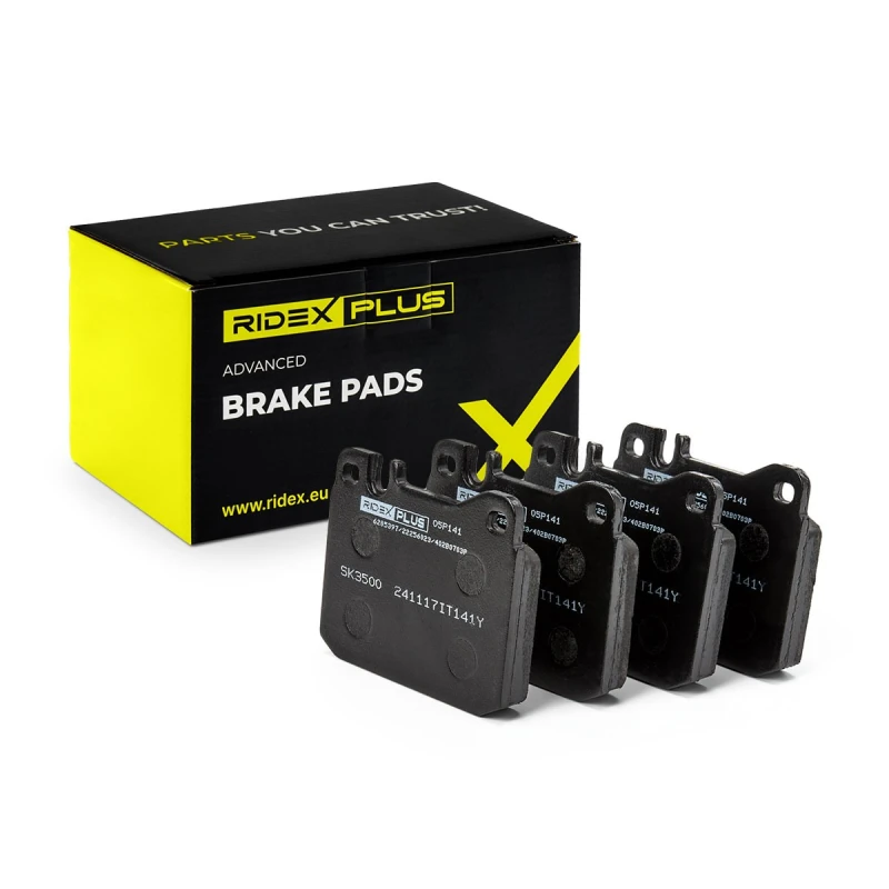 Image of RIDEX PLUS Brake pad set RIDEX PLUS 402B0703P