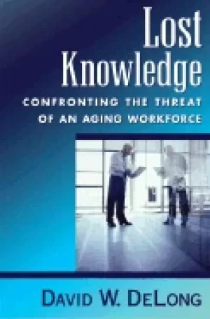 Image of lost knowledge confronting the threat of an aging workforce