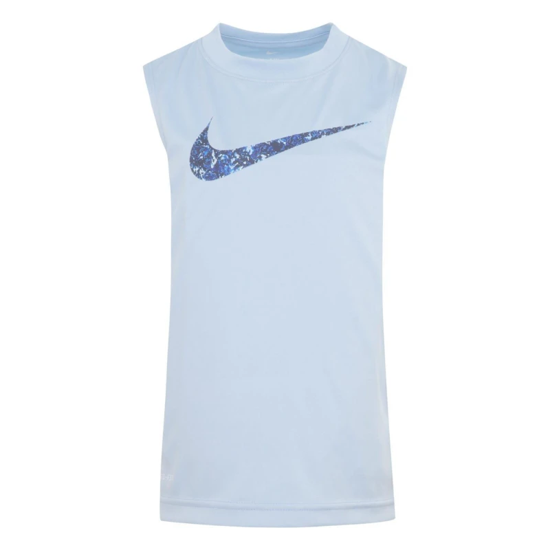 Image of Nike ADP Swoosh Tank Top Blue female 7
