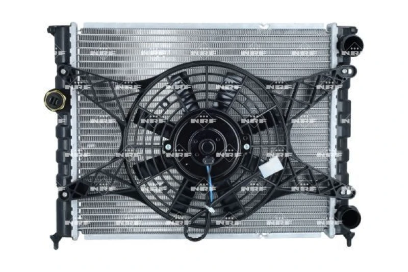 Image of NRF 53999 Engine radiator Mechanically jointed cooling fins, Aluminium Aluminium Radiator,engine cooling (470)