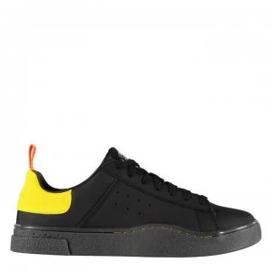 image of Diesel S Clever Low Trainers - Yellow 7090