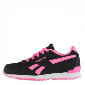 Reebok Glide Rip Clip Junior Girls Trainers - Black/Pink