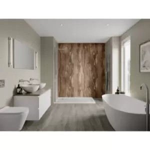 image of Multipanel Linda Barker Bathroom Wall Panel Hydrolock 2400 X 900mm Dolce Macchiato