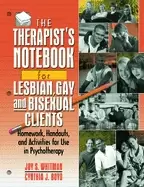 Image of therapists notebook for lesbian gay and bisexual clients homework handouts