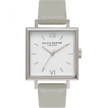 Image of Square Dials Silver & Grey Watch