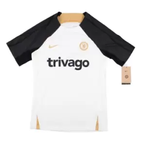 Image of 2023-2024 Chelsea Strike Training Shirt (White)