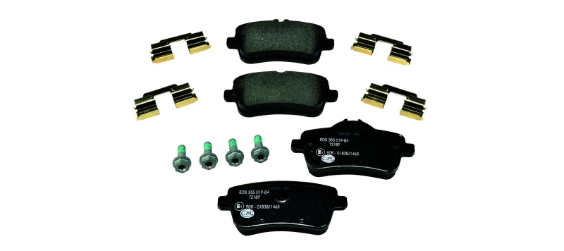 Image of HELLA Brake pad set HELLA 8DB 355 019-841