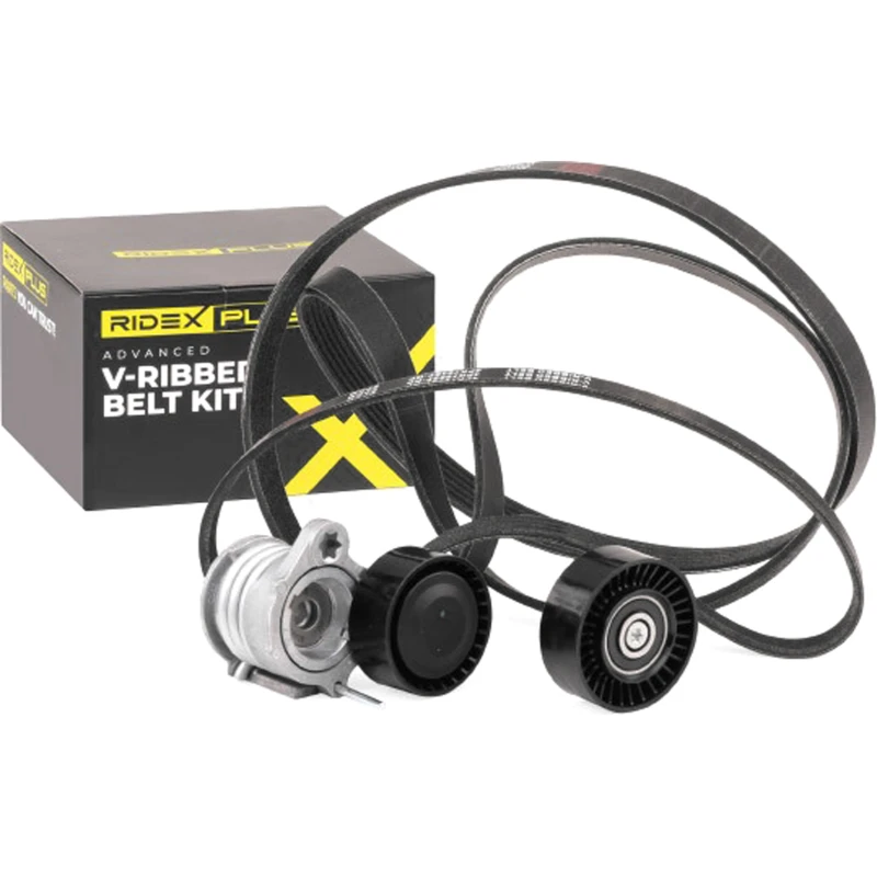 Image of RIDEX PLUS 542R0098P V-ribbed belt set V-Ribbed Belt Set (542)