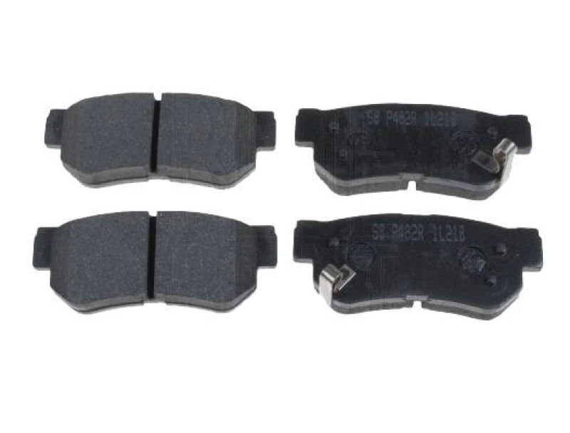 Image of Blue PRINT ADD64221 Brake pad set Front Axle, with acoustic wear warning Brake Pad Set,disc brake (402)