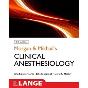Image of Morgan and Mikhail's Clinical Anesthesiology Paperback / softback 2018