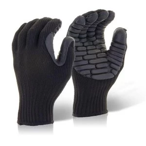 Image of Glovezilla Anti Vibration Glove Black XL Ref GZAVGXL Up to 3 Day