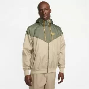 Image of Nike Sportswear Heritage Essentials Windrunner Mens Hooded Jacket - Green