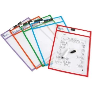 image of Learning Resources Write And Wipe Clean Pockets