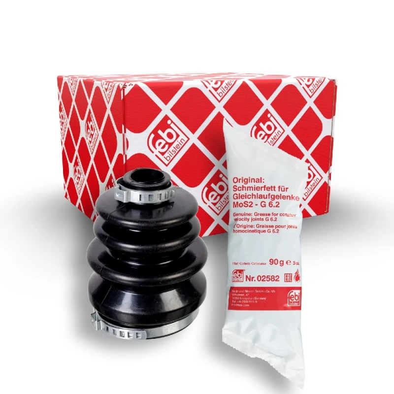 Image of FEBI BILSTEIN 175242 CV Boot transmission sided, NBR (nitrile butadiene rubber) NBR (nitrile butadiene rubber) Bellow,drive shaft (194)