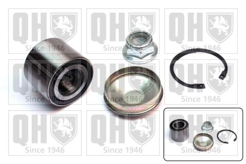 Image of QUINTON HAZELL Wheel bearing kit QUINTON HAZELL QWB1388