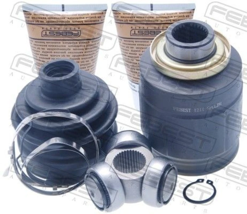Image of FEBEST 1211-SFCLRH CV Joint Front Axle Right Joint Kit,drive shaft (5)