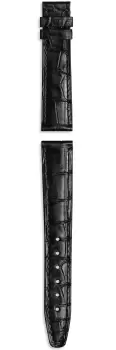 Image of IWC Strap Alligator Black For Butterfly Clasp