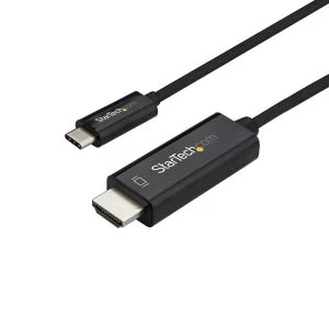 image of StarTech 3m (10 ft.) USB-C to HDMI Cable - 4K at 60Hz - Black