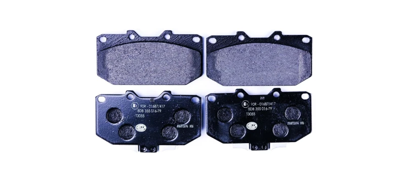 Image of HELLA Brake pad set HELLA 8DB 355 016-791