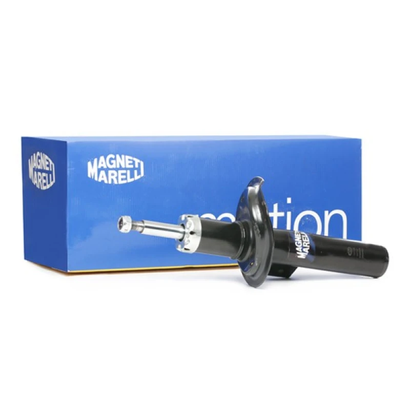 Image of MAGNETI MARELLI 351541080200 Shock absorber Front Axle Left, Oil Pressure, Twin-Tube, Suspension Strut, Top pin Shock Absorber (854)