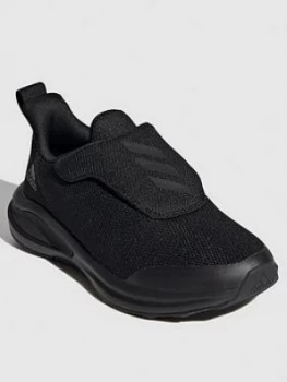 Image of Adidas Fortarun Ac Childrens Trainers - Black