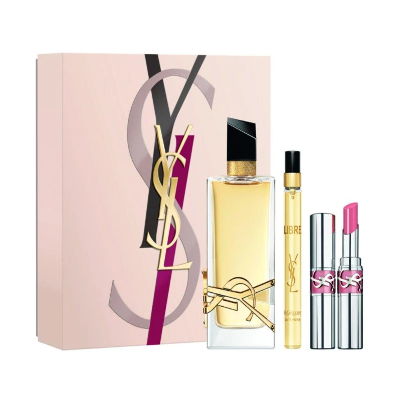 Image of Yves Saint Laurent Libre Eau de Parfum 90ml + 10ml + Loveshine Set