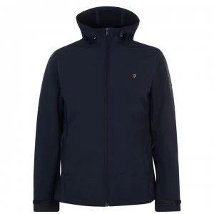 image of Farah Vintage Bective Hoodie - True Navy 412