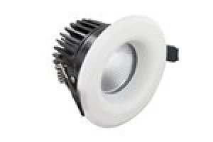 Image of Integral Lux Fire 70mm cut-out IP65 Fire Rated Downlight 6W 38W 3000K 410lm 36 deg beam angle Non-Dimmable