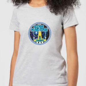 Image of Atari Star Raiders Womens T-Shirt - Grey - 3XL