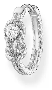 Image of Thomas Sabo CR695-051-14 Sterling Silver Crystal Set Knot Jewellery