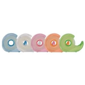 Image of Q-Connect Adhesive Tape 19mm x 33m with Dispenser Pack of 10 KF27009