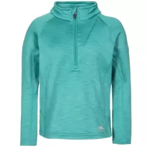 image of Trespass Childrens Girls Celina Fleece (2/3 Years) (Green Ocean Marl)