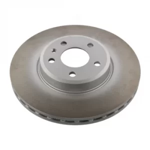 Image of Pair of Brake Discs 36232 by Febi Bilstein Front Axle