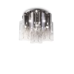 image of Compo 6 Light Ceiling Light Smokey, E27