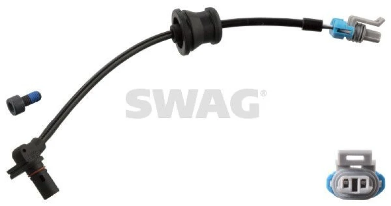 Image of ABS sensor SWAG 33 10 1902